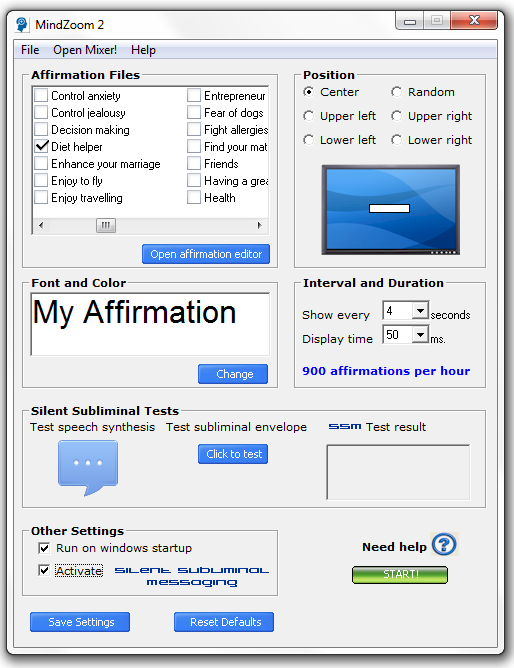 subliminal software for mac